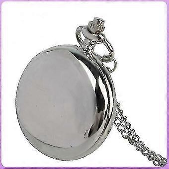 Portable Nurse Watch Quartz Pendant Pocket Watch with Chain, Luminous Dial, Unisex