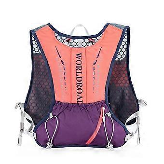 WORLDROAD Hydration Vest Backpack with Breathable Mesh and Bottle Pockets, Chest and Side Straps