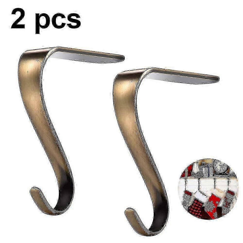 Christmas Stocking Holder Hooks Metal Hooks,2pcs