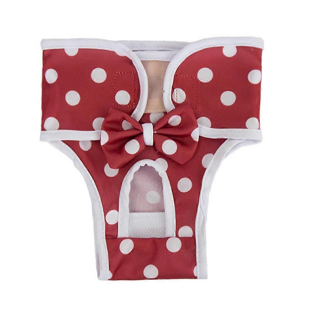 Soft Polyester Dog Heat Cycle Pants