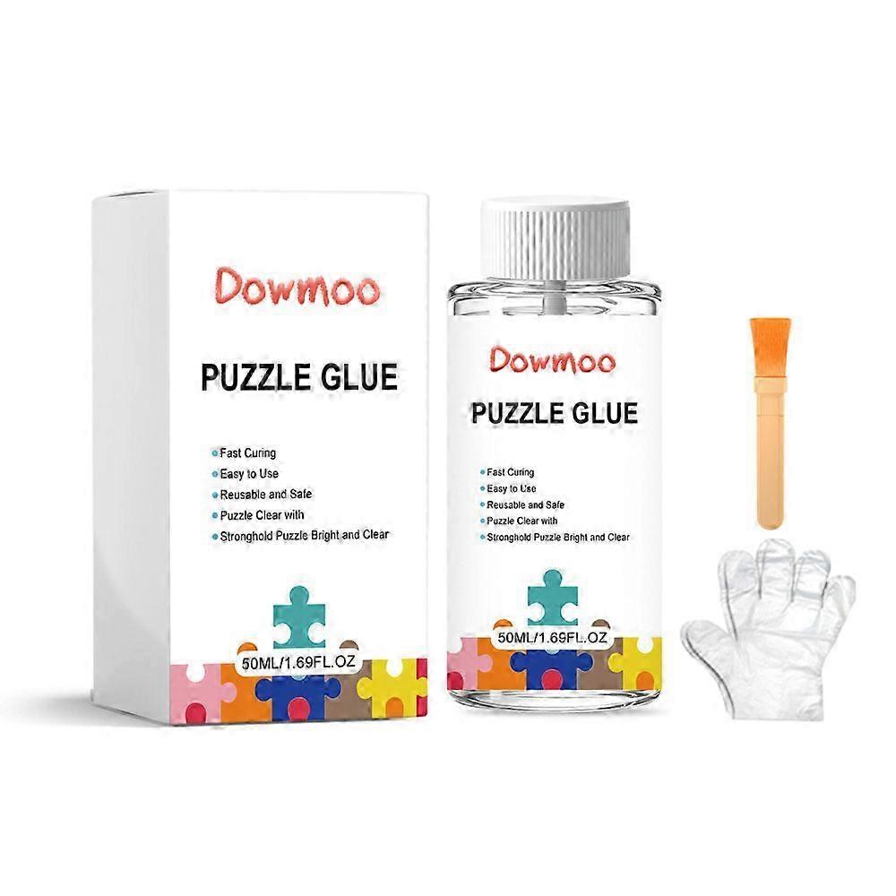 Glossy Clear-Drying Puzzle Adhesive