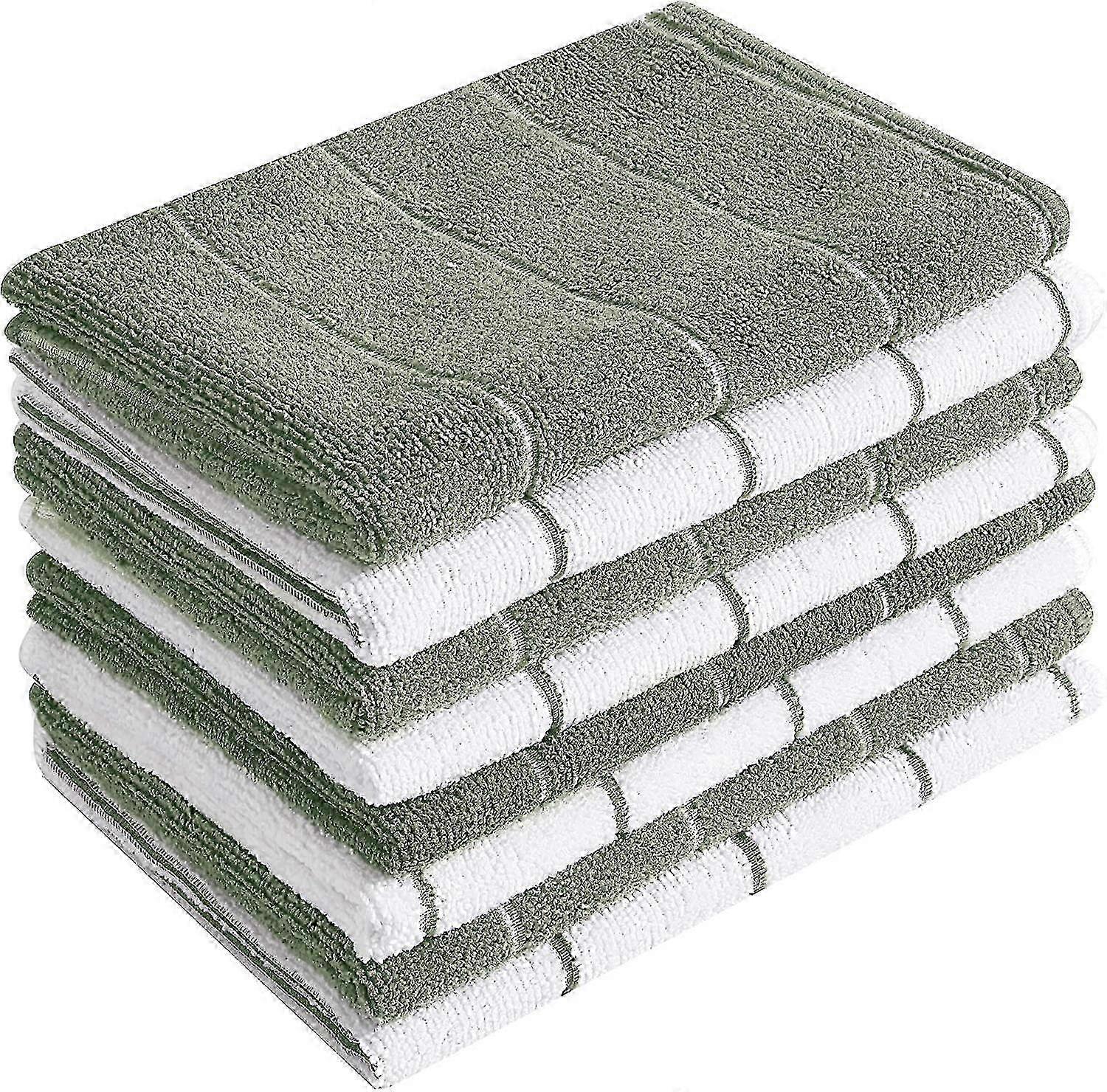 Microfiber Kitchen Towels - Super Absorbent. Soft And Solid Color Dish Towels. 8 Gift