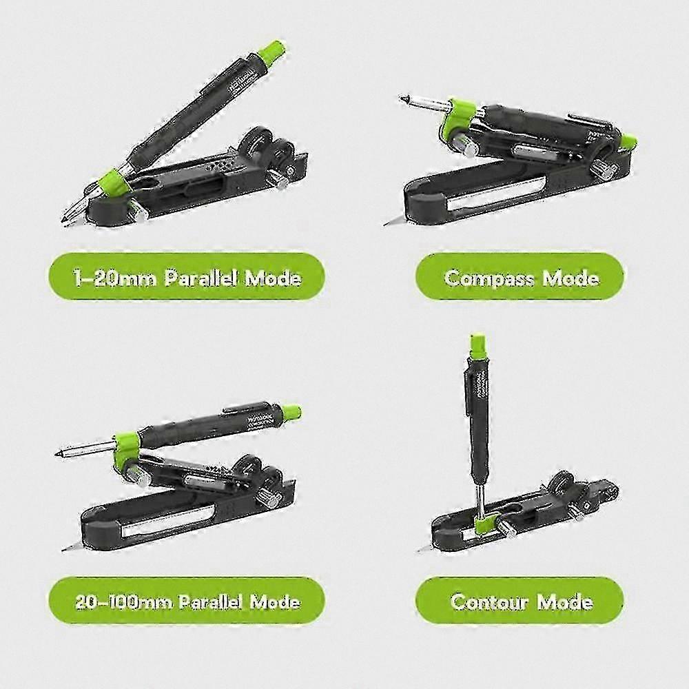 Multi-Function Scribing Tool for Woodworking and DIY Projects