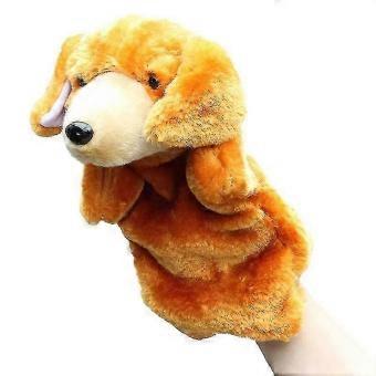 Plush Hand Puppet Toy for Toddler Early Education, Soft Animal Doll for Interactive Storytelling and Parent-Child Play.C2