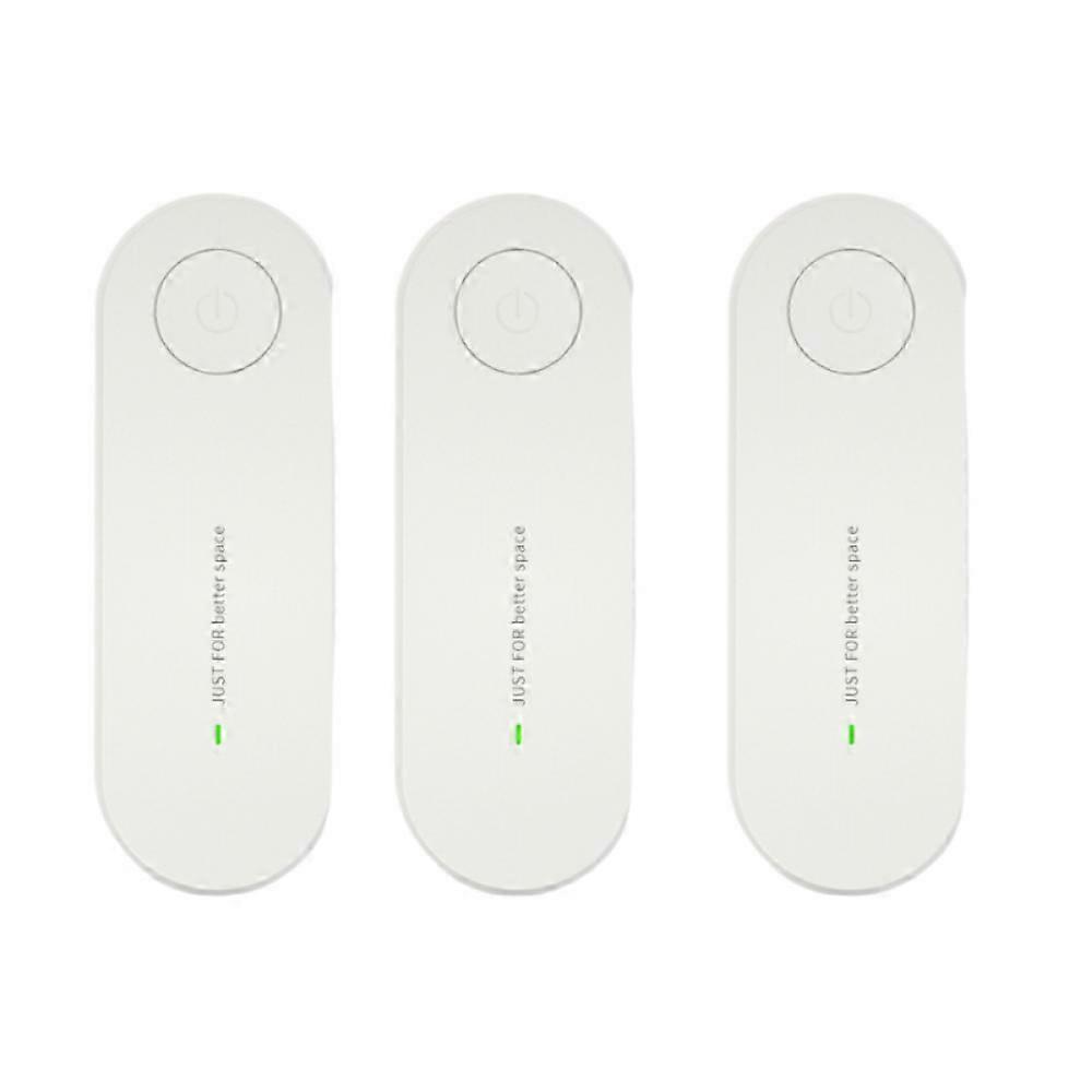 3-Pack Portable Negative Ion Air Purifier