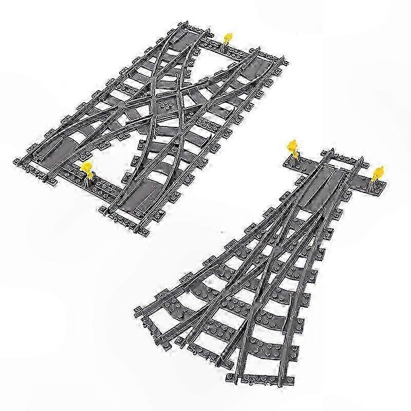 Triple-Switch Rail Crossing Set