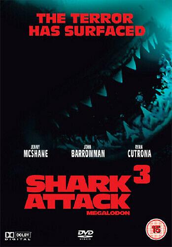 Shark Attack 3 - Megalodon DVD (2007) John Barrowman Worth (DIR) cert 15 - Region 2