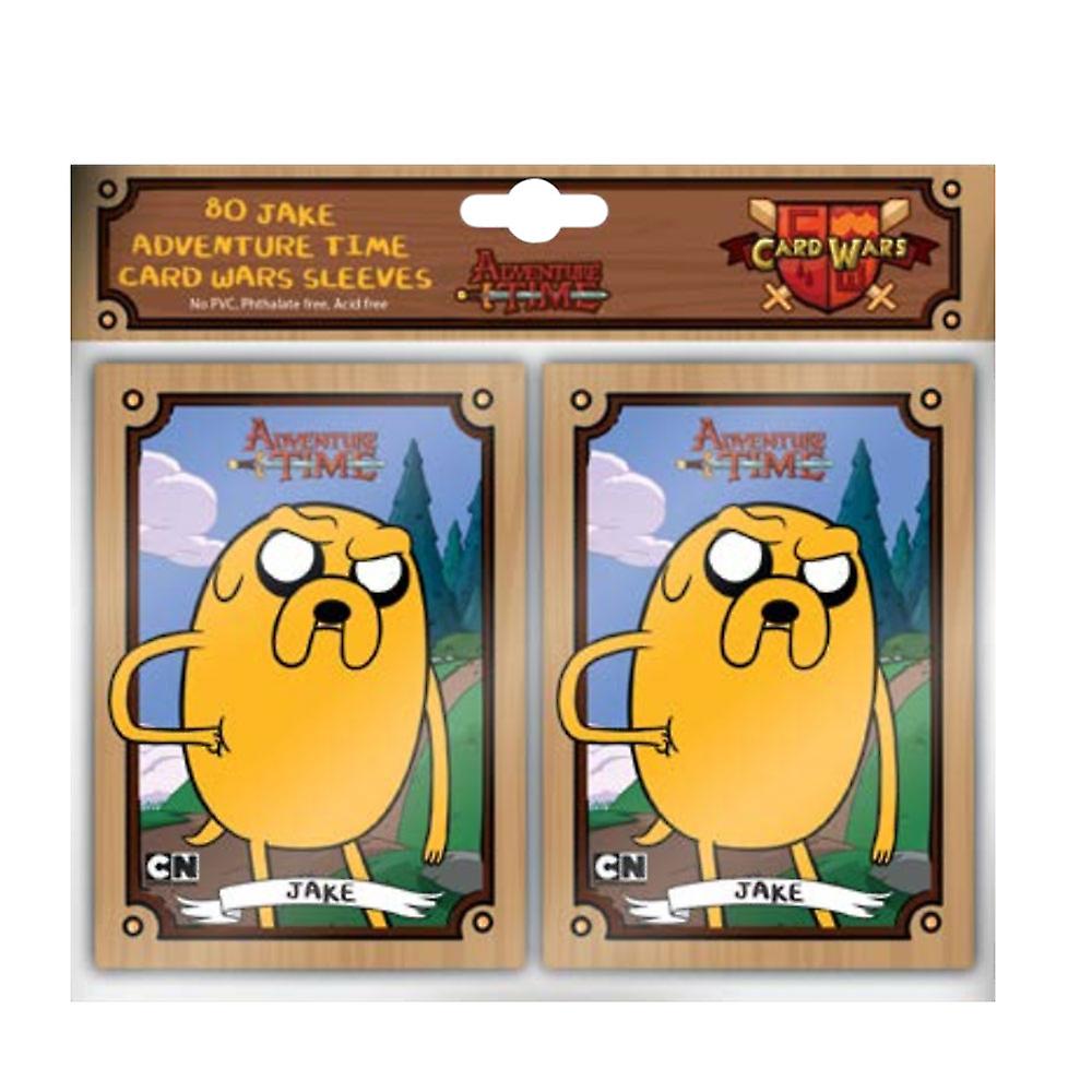 Cryptozoic Entertainment Adventure Time Card Wars Jake Card Sleeves Ages 8+