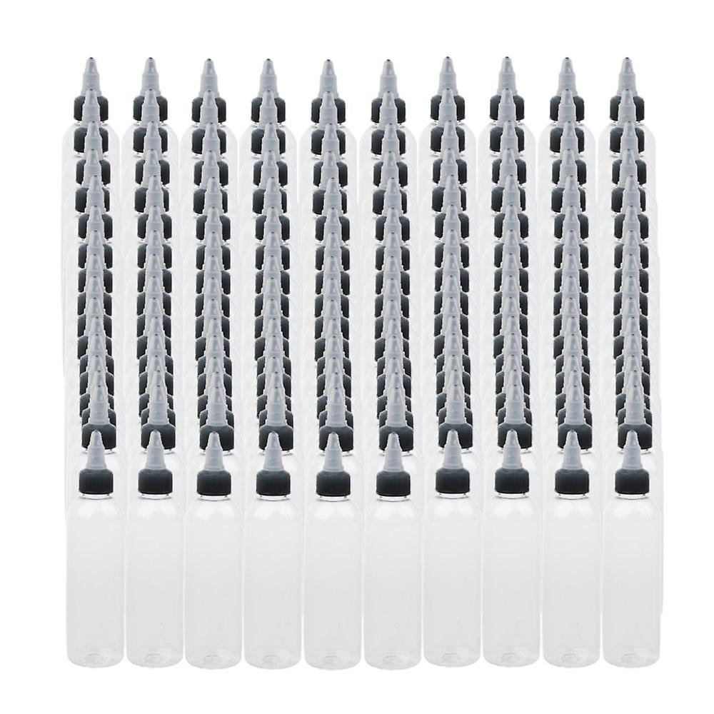 160 Pack Plastic Squeeze Bottles Twist Cap Nozzle Tip Applicator Bottles