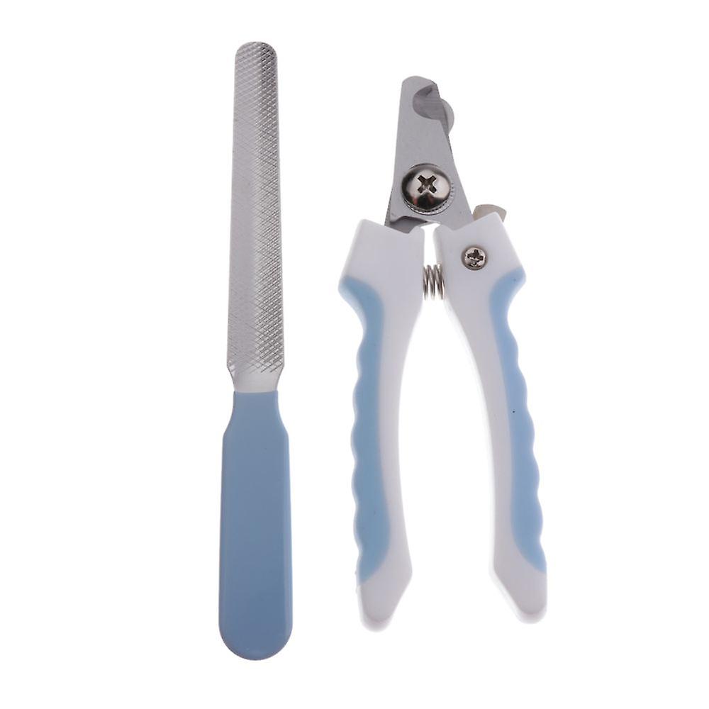 Pet Nail Clipper Scissors With File Safety Dog Cat Nail Clippers Small