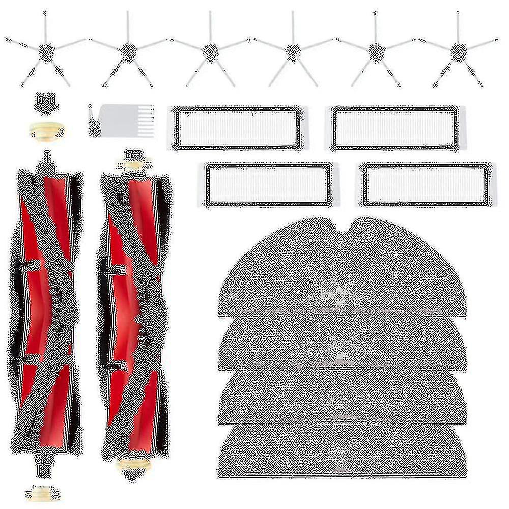 Replacement Main Brush Side Brushes Hepa Filters Compatible For S5 S6 S5max Vacuum Cleaner Accessor