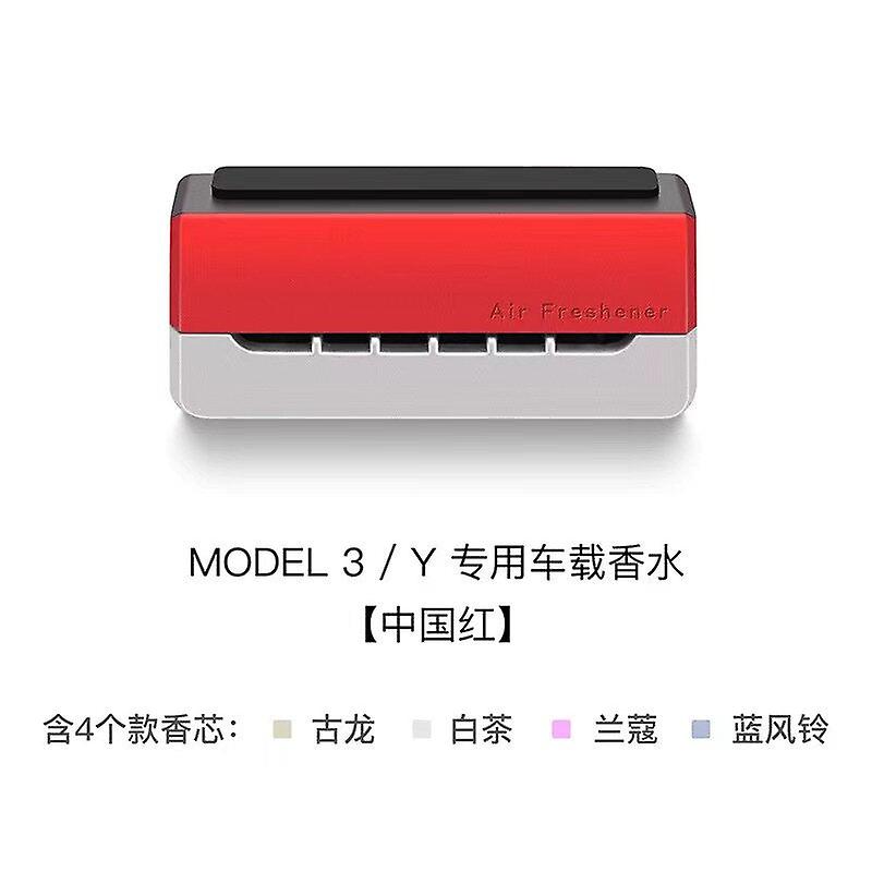 For Tesla Model 3/y Dedikert Luftrenser Frisker Bil Aromaterapi Duftduft Diffusor Tilbehør til bilinteriør