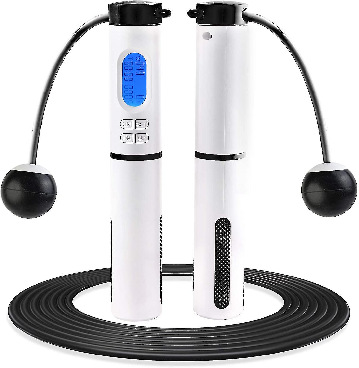 Jump Rope, Skipping Rope With Calorie Counter, Adjustable Digital Jump Rope With Calorie Counter For Fitness, Exercise, Workout, Boxing, Gym