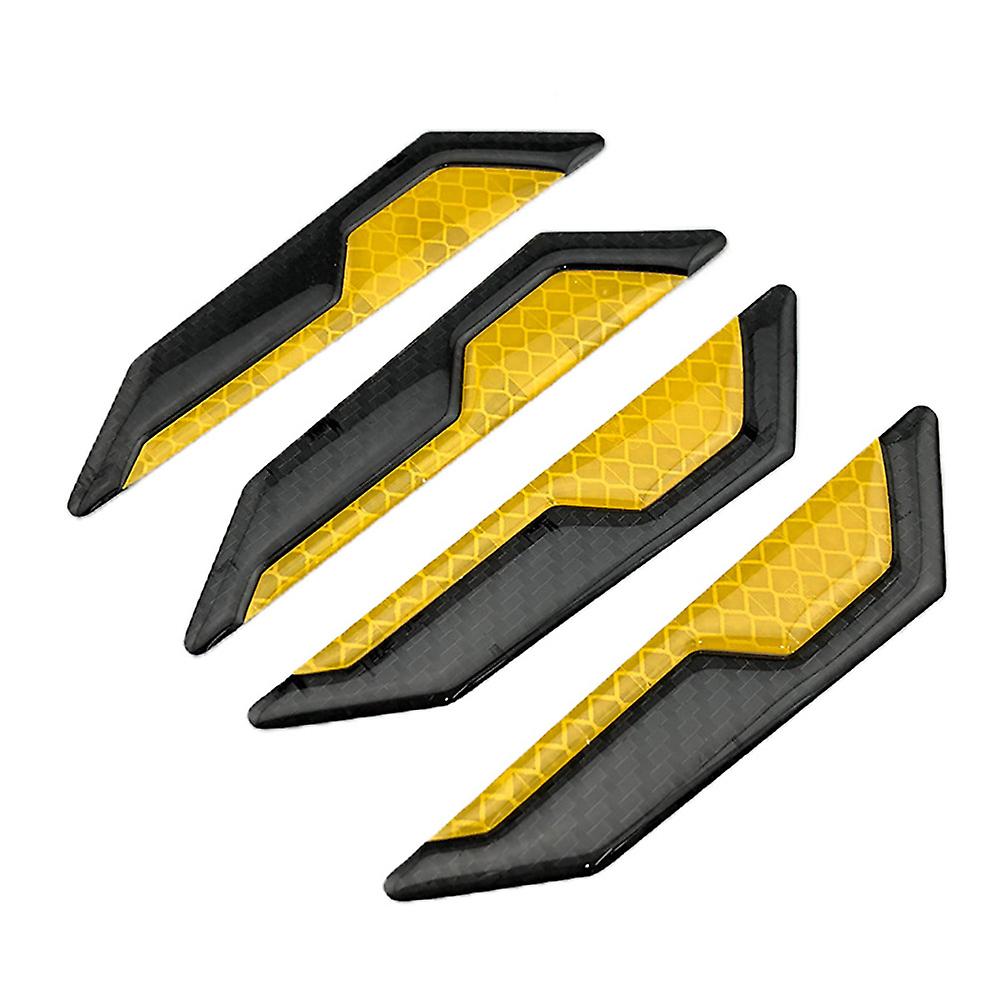 thumbnail image 2 of 4x White Car Door Edge Scratch Anti-Collision Protector Guard Strip Cover 2 of 5