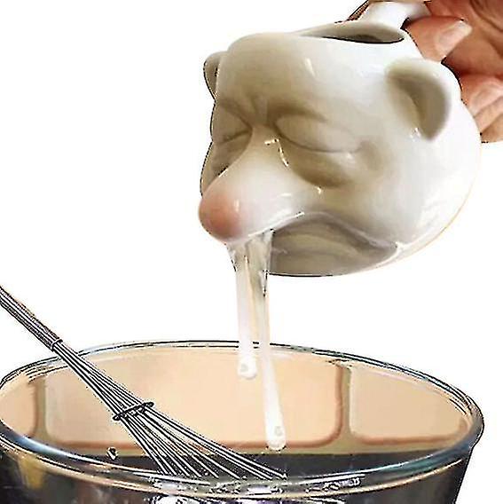 Egg White Separator Ceramic Creative Kitchenware Snot Dwarf Egg White Separator Ceramic