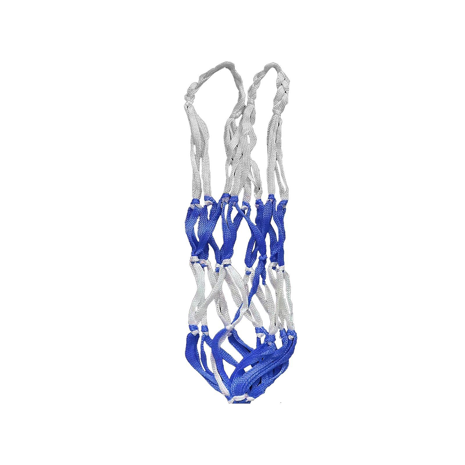 Portable Ball Net Bag Single Ball Carrier for Basketball Volleyball Football Blue