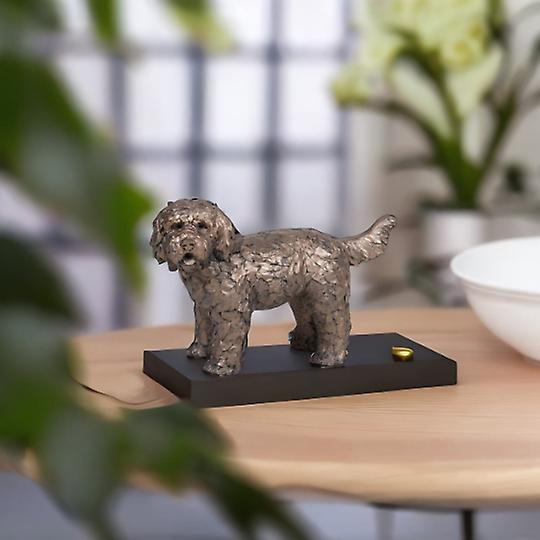 Button The Labradoodle Sculptures & Statues