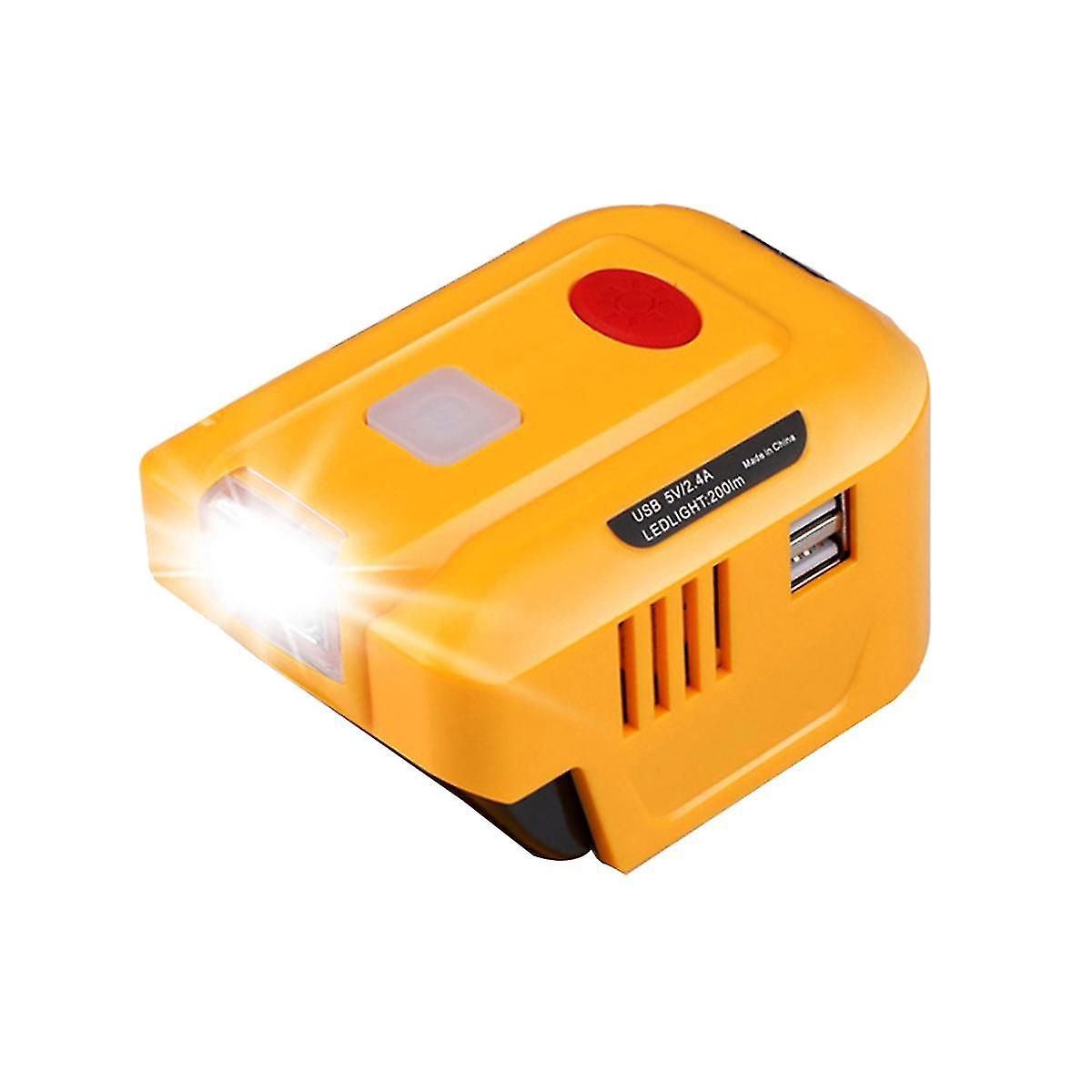 Pour 20V 18V Lithium Battery Inverter Generator 220V Portable Inverter avec Led Light Usb