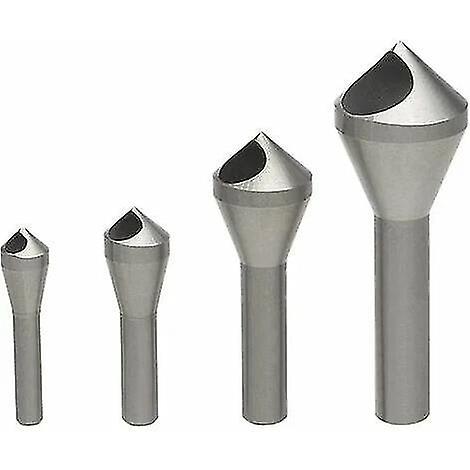 Chamfering Device-4pc Oblique Hole Chamfering Device White Drill