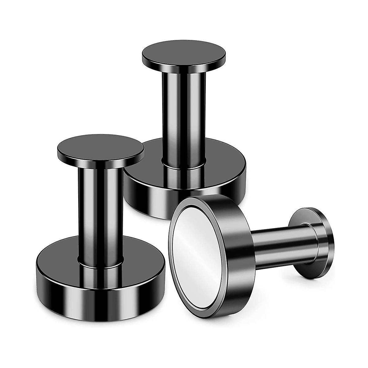 3Pack Magnetic Hooks Heavy Duty Magnetic Hanger, Super Strong Magnetic Hooks for Hanging Coats and