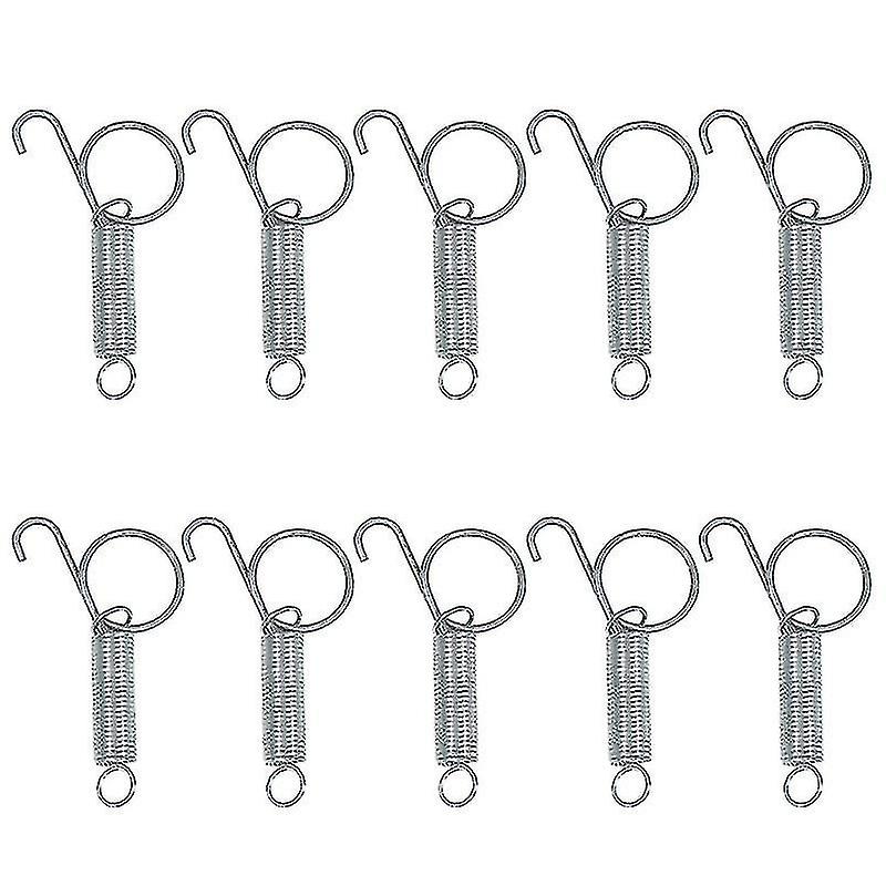 10 Pcs Metal Door Hooks Sturdy Tension Fixing For Wire Rabbitbirdhamster