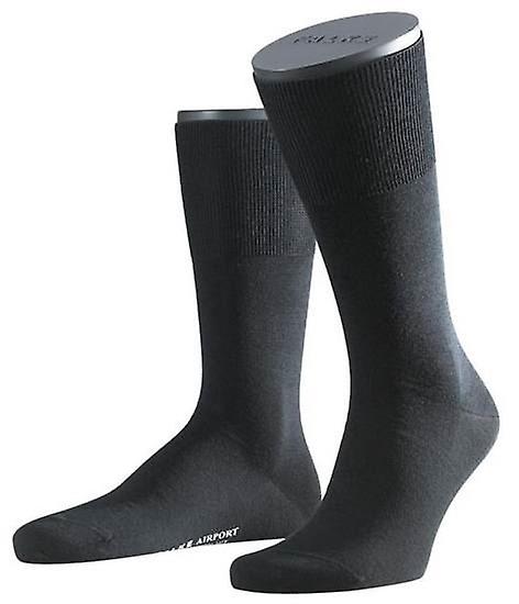 Falke Wool / Cotton Airport Socks - Black
