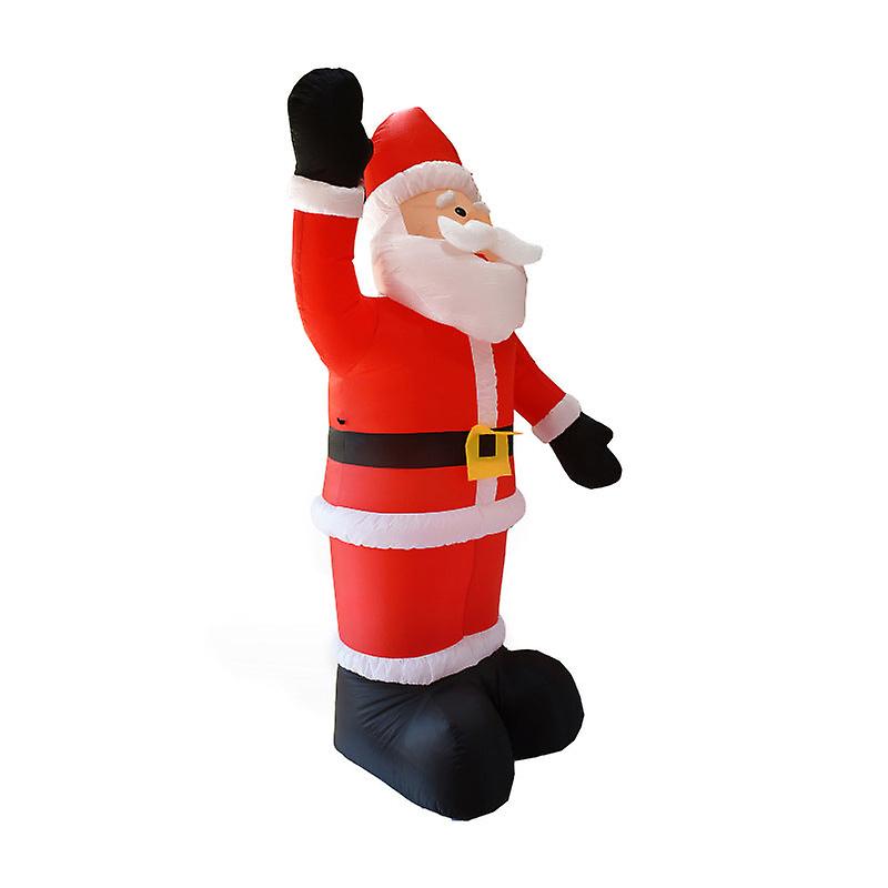 Inflatable Christmas Inflatable Decoration Courtyard Layout 2.4m Santa Claus Inflatable Model