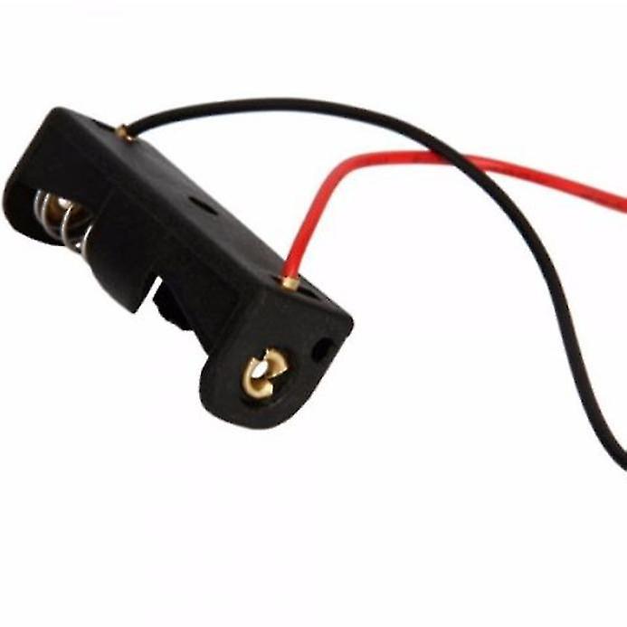 10pcs 23a /a23 Battery 12v Clip Holder Box Case Black