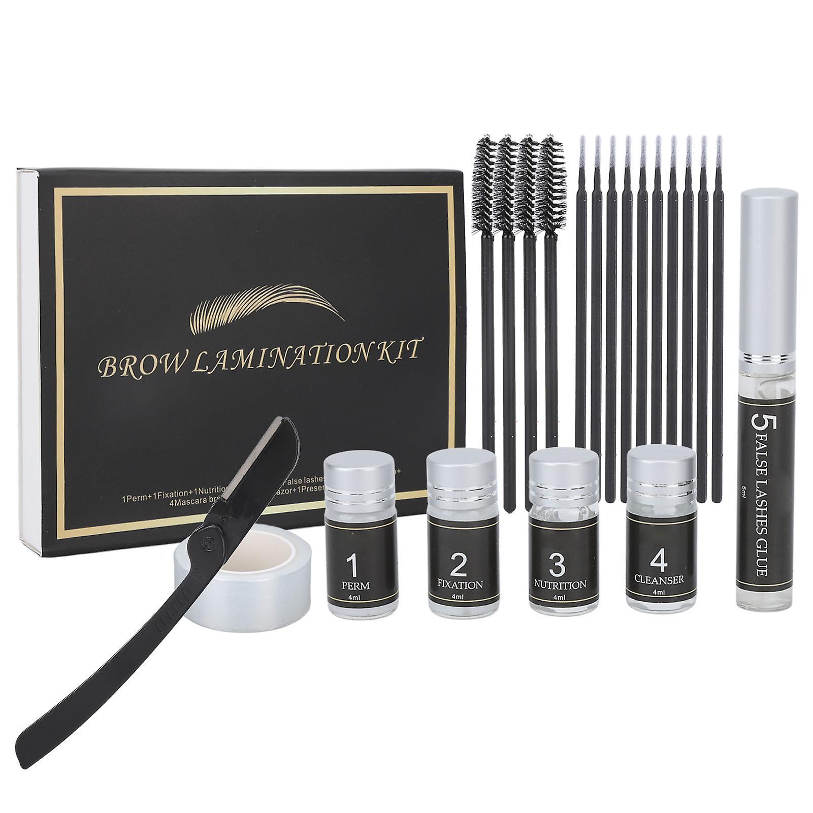 21ml Eyebrow Lamination Kit, Eyelash Lift, Semi-Permanent Perm, Eyelash Curling, Wild Brow Styling