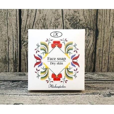 Embroidery face soap dry