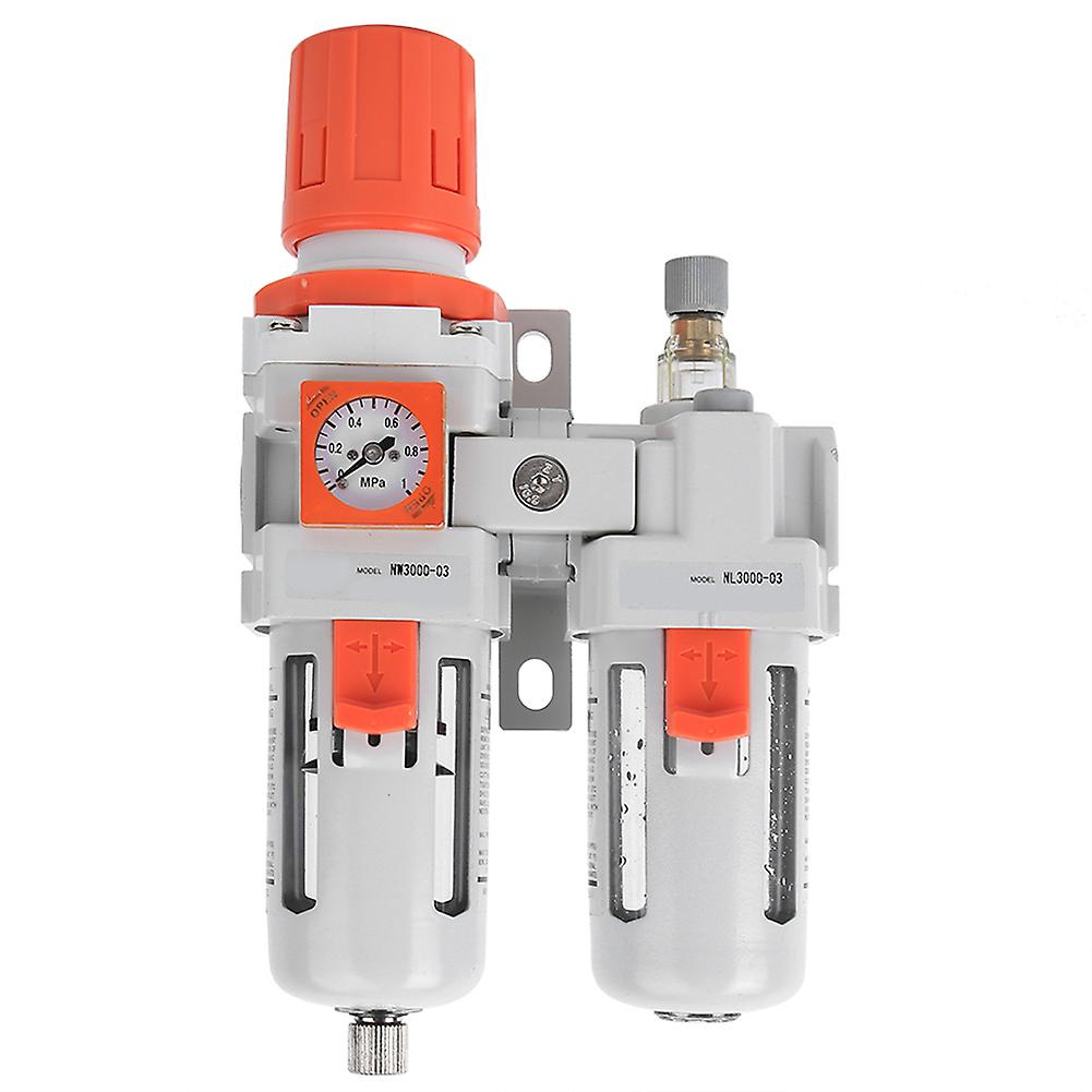 NANPU oljevannfilterregulator smøreluftbehandlingsseparator G3 / 8in 0.15-0.9MPa