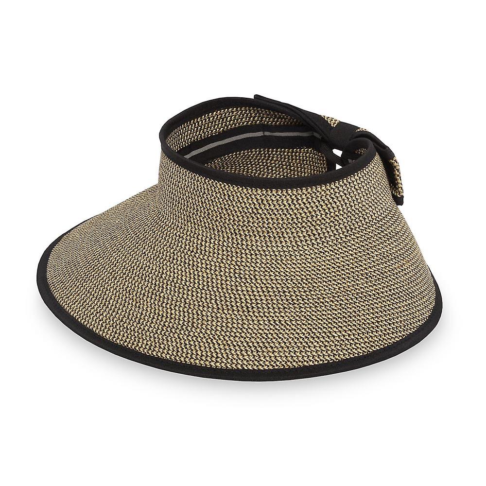 Medium/Large Adjust Garden Visor in Tweed UPF 50+ Paper/Polyester/Cotton Weave