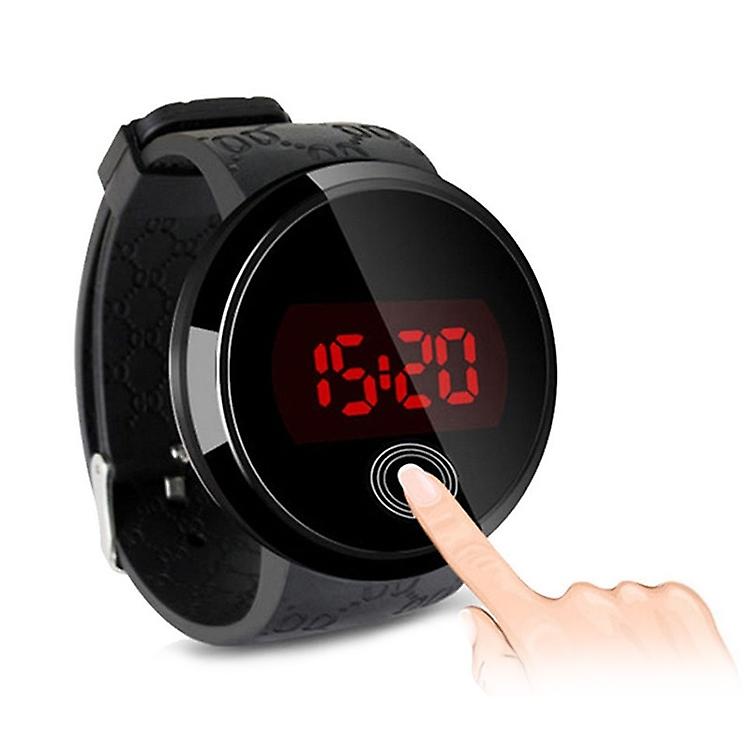 LED Touch Screen Round Watch