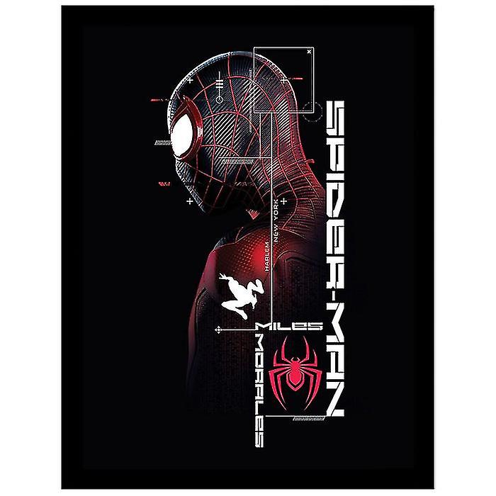 Spider-Man: Miles Morales New York Framed Poster