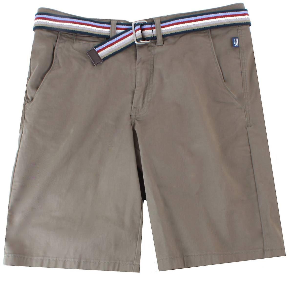 BRUHL Fano Tailored Shorts - Olive