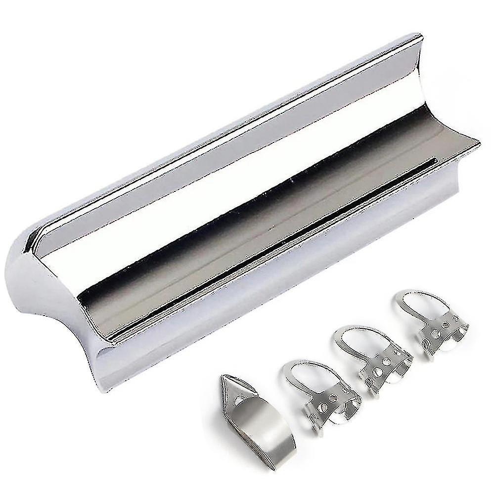 Rostfritt stålgitarrsläde för Dobro, Lap Steel-gitarr, Hawaii-gitarr, elgitarr