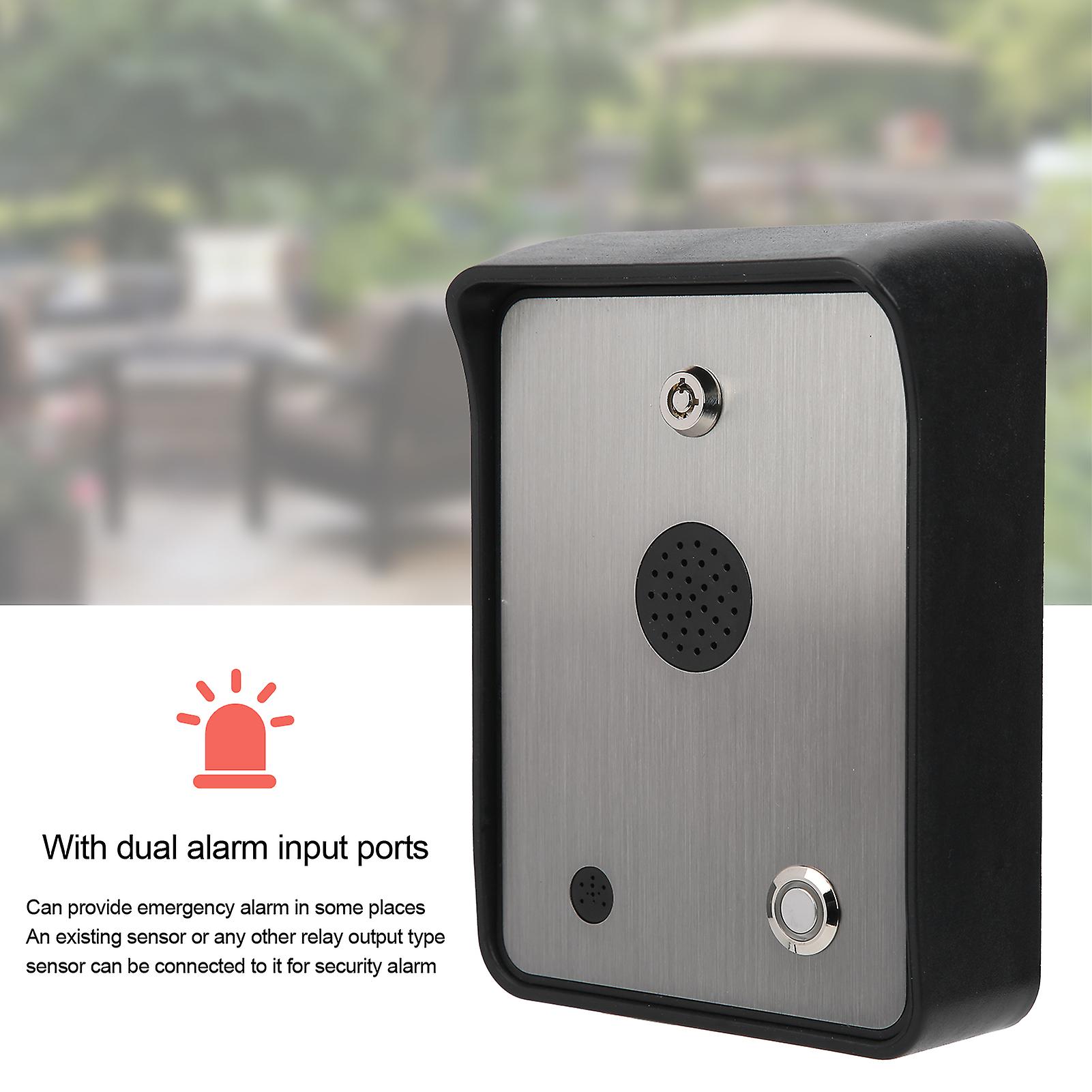 GSMHELP Handfree o Intercom Alarm Emergency Calling Point Access Control Systerm