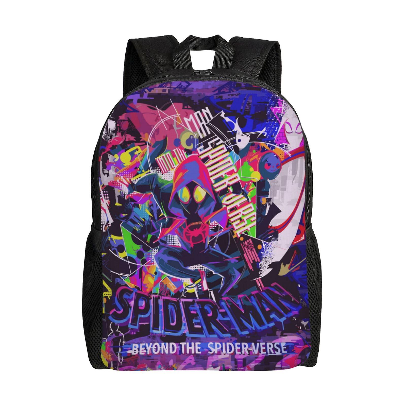 Spider-Man Kid Backpack School Bag Elementary Students Bookbags