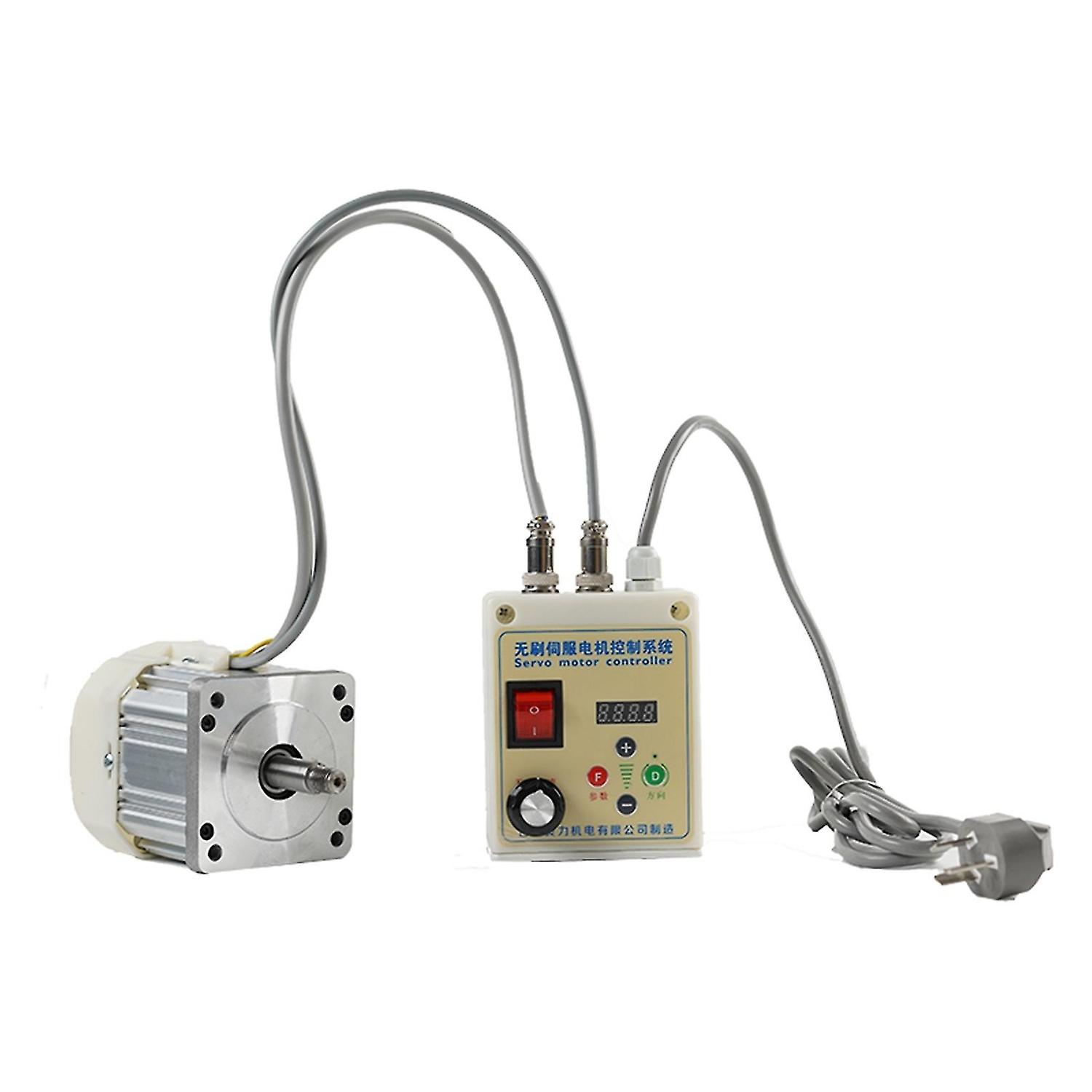 110v børsteløs servomotor og controllerdriver 200~6500rpm ansigtsmontering 550w-2.2kw