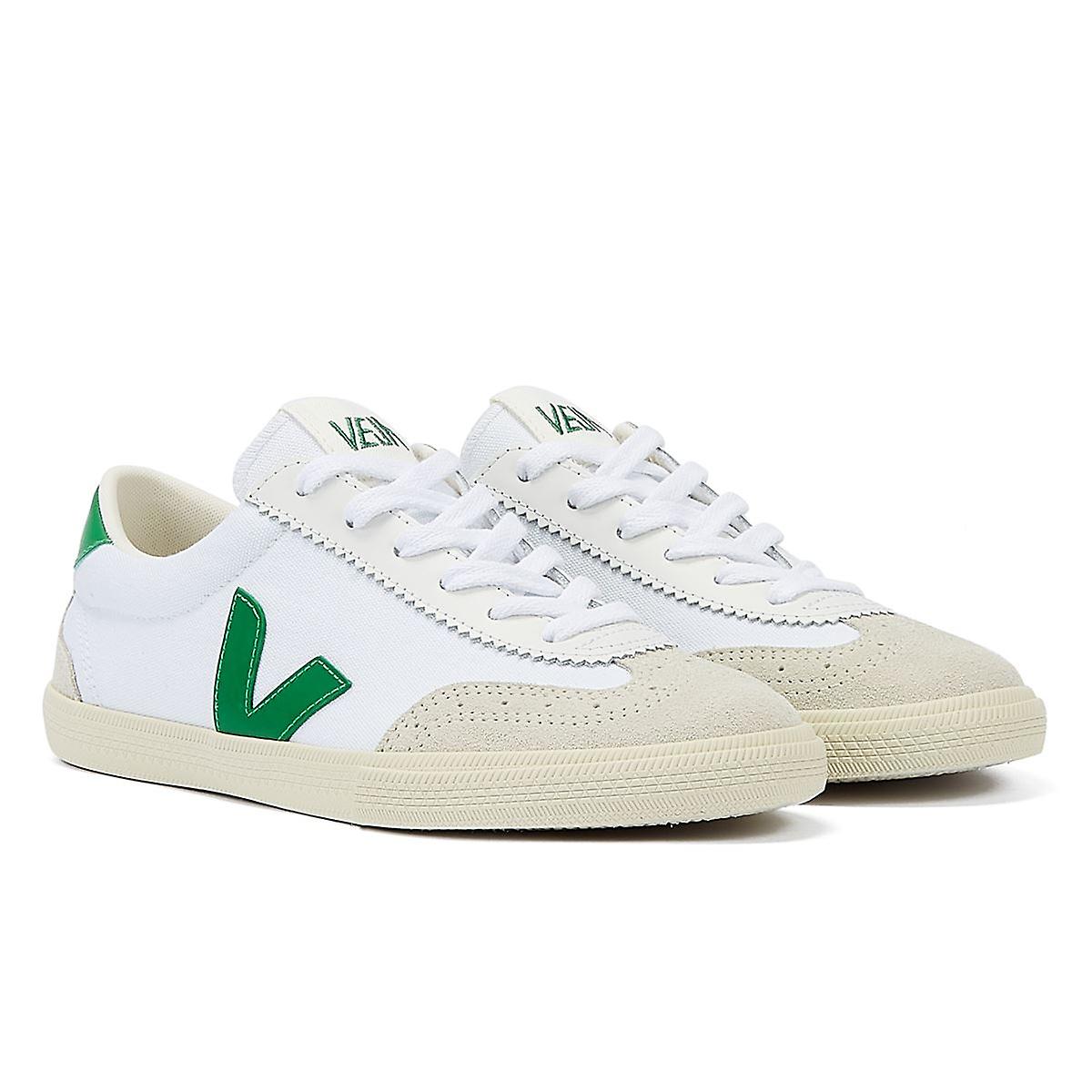 Veja Volley Women's White/Emeraude Trainers