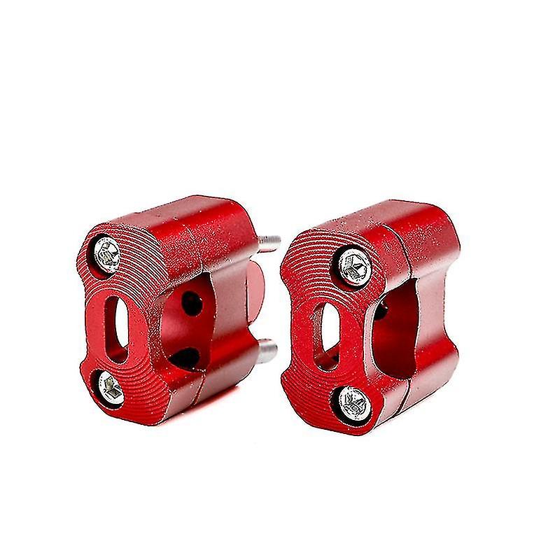 Two Cnc 22mm 28mm Off-road Motorcycle Handlebar Clamp Handlebar Riser Adapters For 7/8 1-1/8 Pit Dir