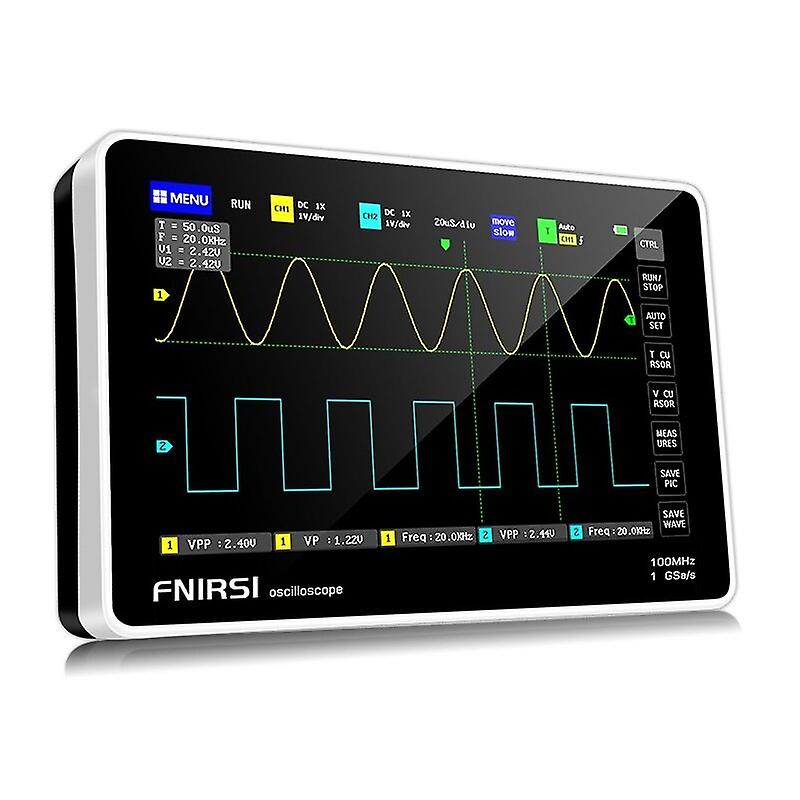 7-Inch Digital Tablet Oscilloscope 100m Bandwidth 1gs/s Sampling Rate 800x480 Resolution Touch Screen