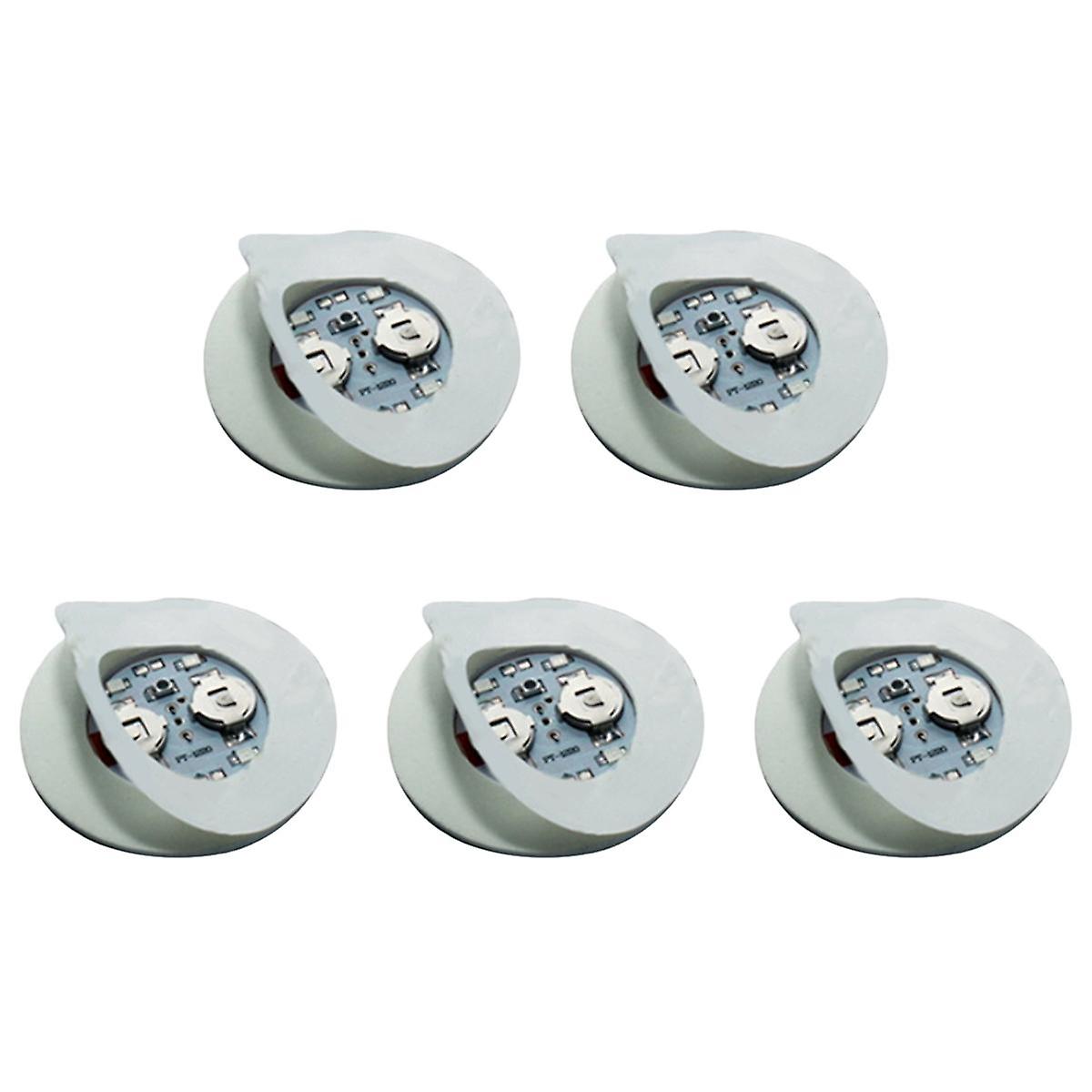 5PCS LED Coaster Luminous Bottle Stickers Lights Lamps for Xmas Bar KTV Wedding Cocktail Drink Cups Vase Decor D
