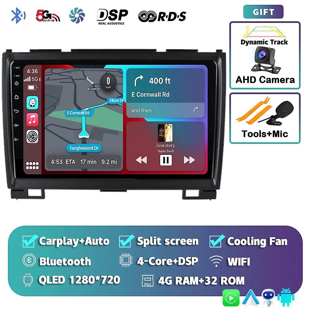 Android 13 Wireless Carplay+auto Car Radio For Great Wall Haval Hover H5 H3 2011-2016 Gps Dsp Multimedia Player 2din 4g Stereo