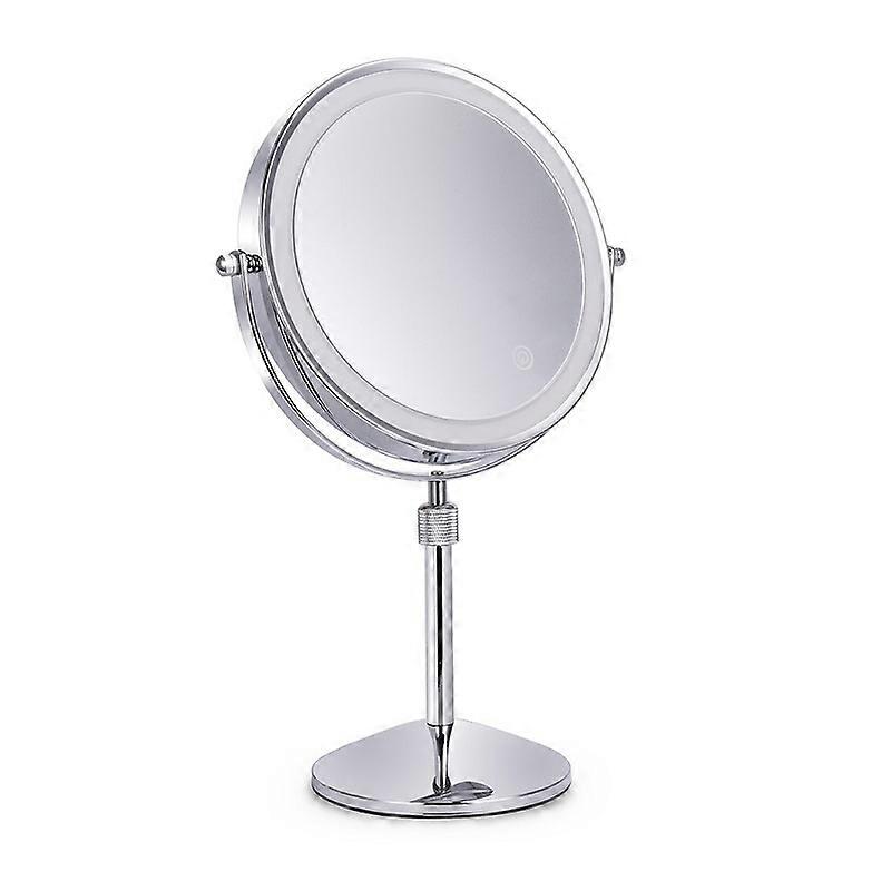 Makeup Mirror Plane + 5 Times Magnification(8-inch Battery Model)