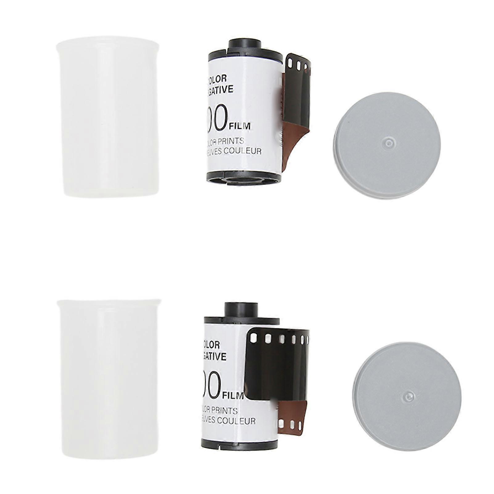 2 Roll 35mm Camera Color Film Iso 200 8 Sheets Each High Saturation Hd Camera Color Negative Film For 135 Cameras