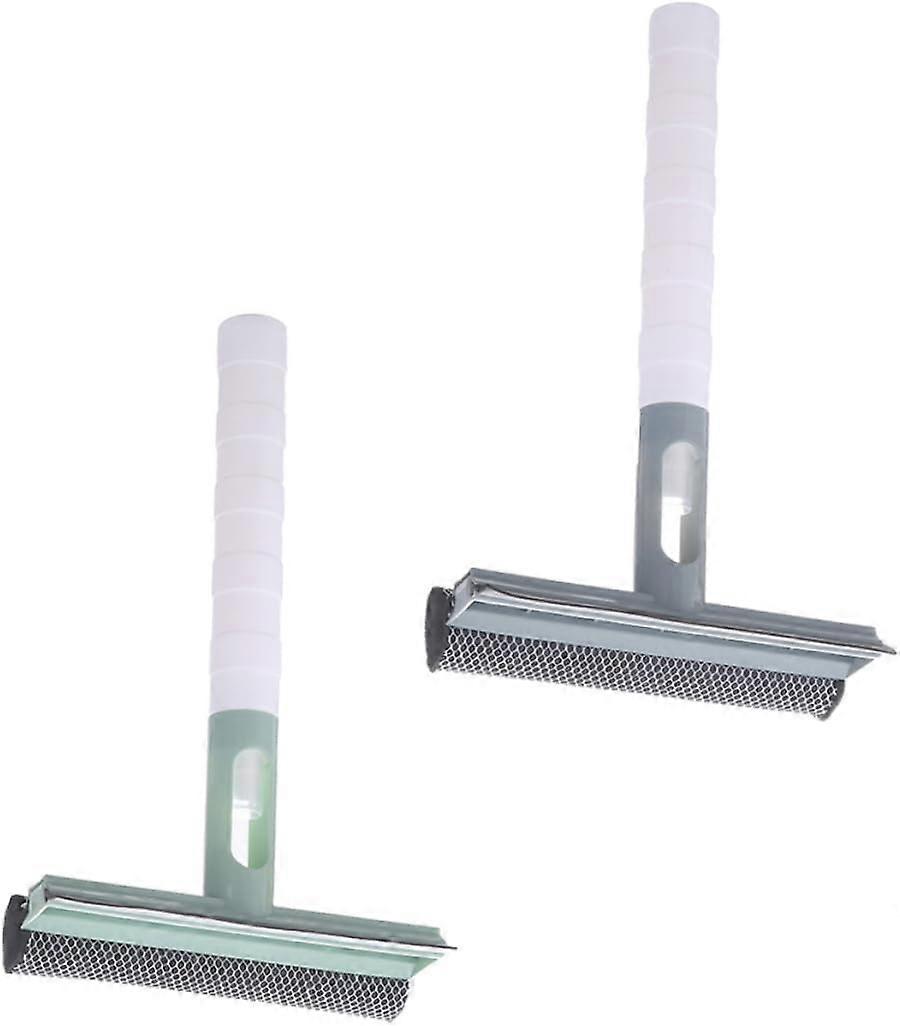2pcs Window Cleaner Car Window Squeegee Multifunctional Squeegee Tool Household Windows Shower Floor Squeegee Shower Tile Wiper