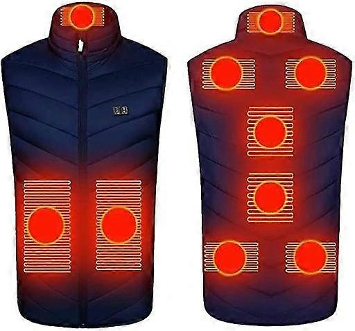Jacket Heated Usb Heated Vest 9 Zones