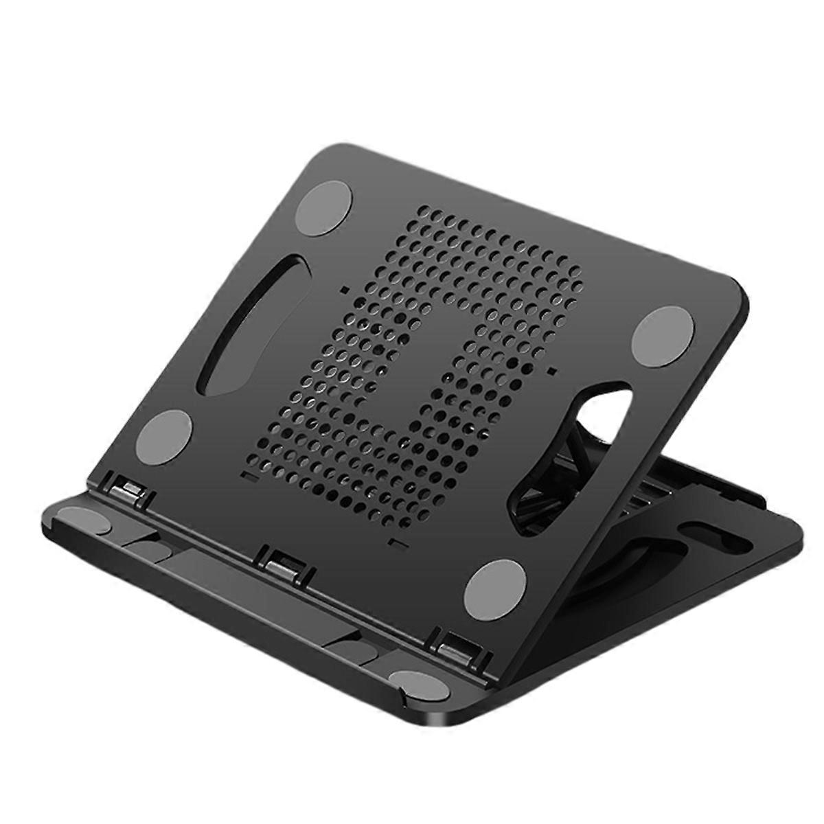 Adjustable rotating laptop stand for desk, portable and lightweight stand