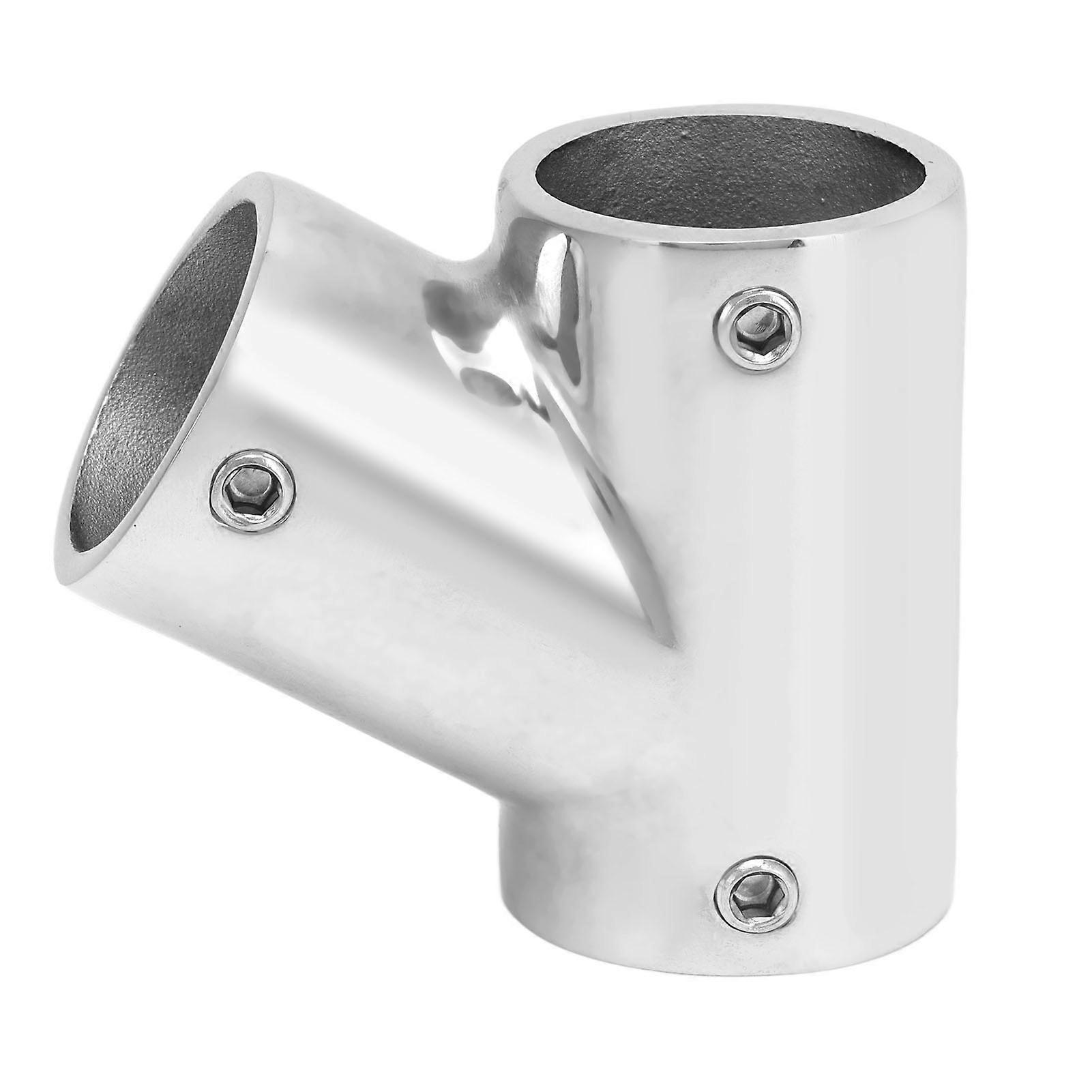 Boot Buis Connector Leuning Leuning Fitting 60 3-weg roestvrijstalen accessoireLinks 22 mm (7/8 inch)